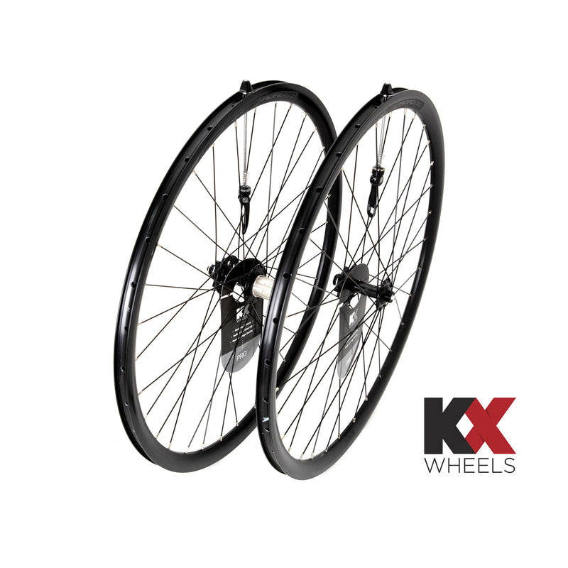KX Pro Road 700C Q/R Disc Sealed Bearing 10-11 Speed Wheels - Front