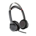 POLY Voyager Focus UC Headset Wireless Head-band Office/Call center Bluetooth Black