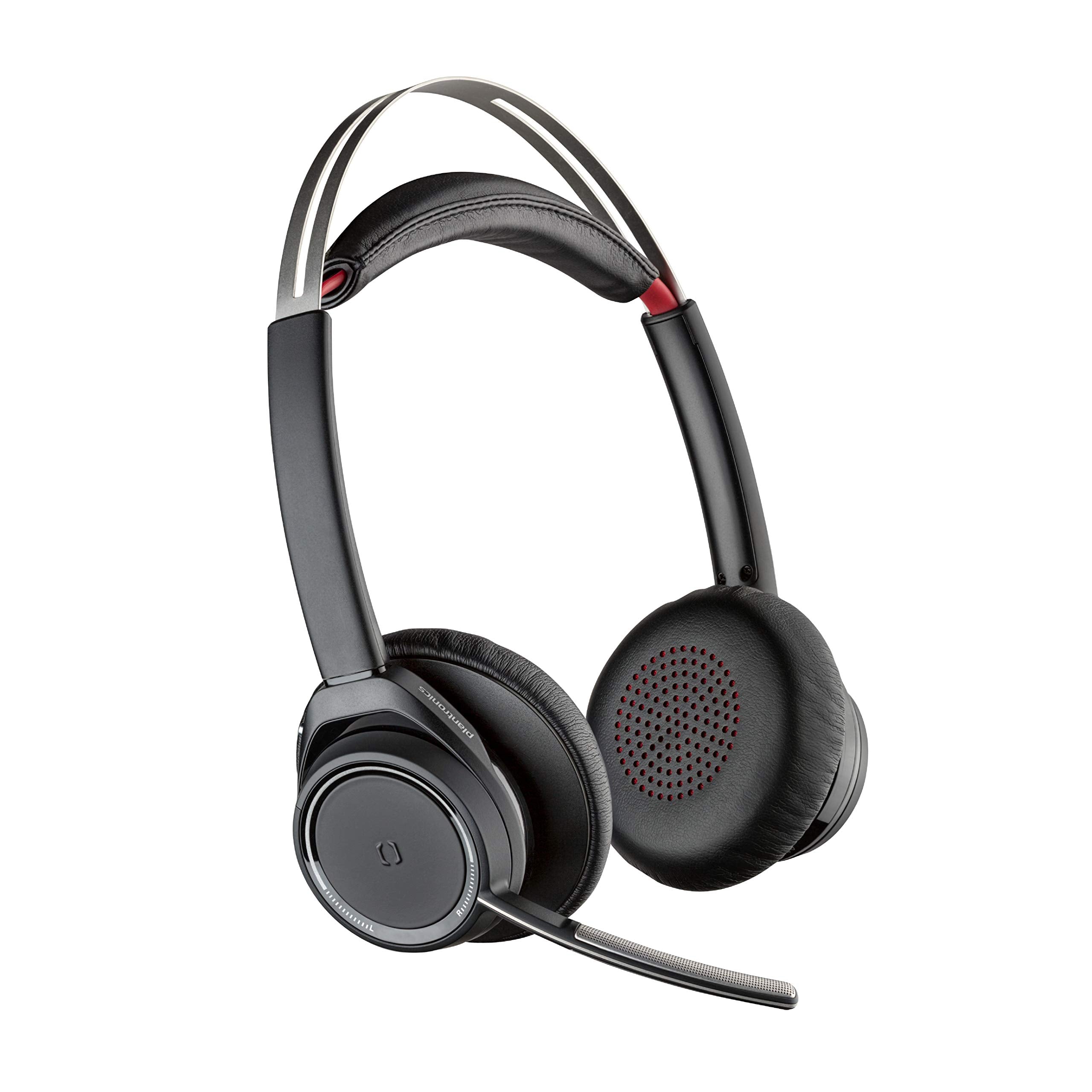 POLY Voyager Focus UC Headset Wireless Head-band Office/Call center Bluetooth Black