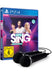 Let's Sing 2023 German Version  (Playstation 4) PlayStation 4 Spiel + 2 Mikrofone