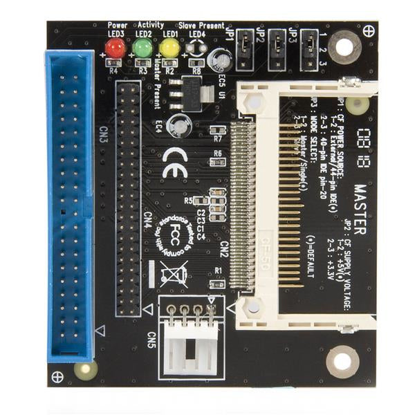 StarTech.com 40/44 Pin IDE to Compact Flash SSD Adapter