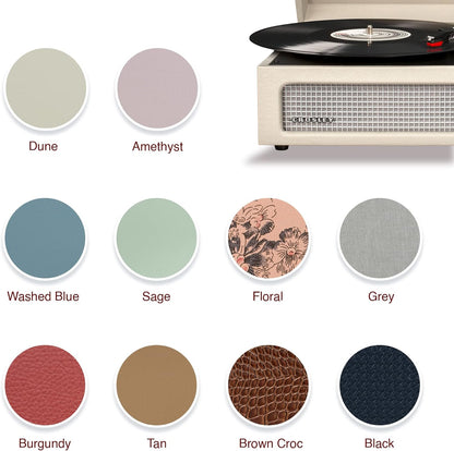Crosley Voyager - Burgundy Red - 2 Way Bluetooth