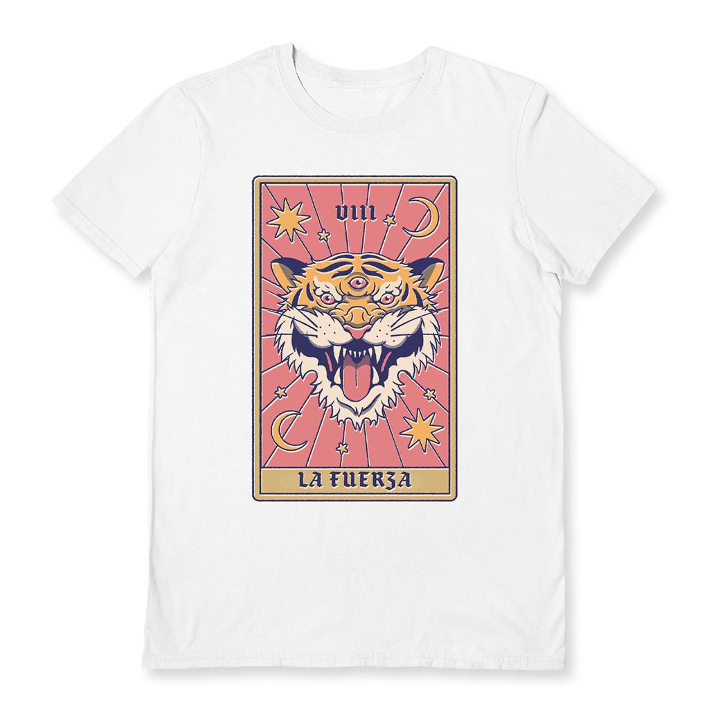 THIAGO CORREA (LA FUERZA) WHITE UNISEX T-SHIRT