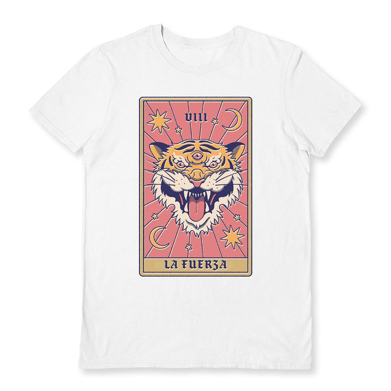THIAGO CORREA (LA FUERZA) WHITE UNISEX T-SHIRT