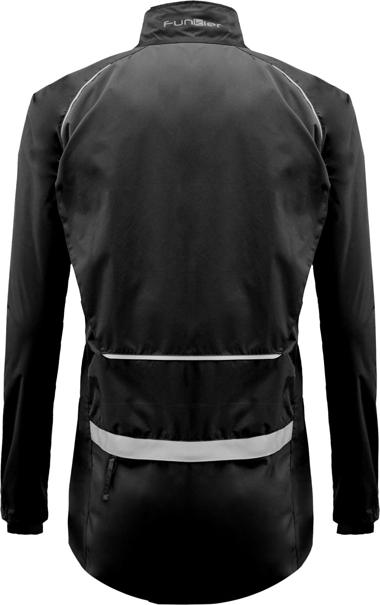 Funkier Attack WJ-1327 Gents Waterproof Jacket in Black - XXX-Large