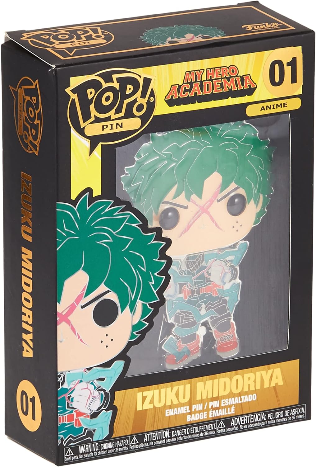 Funko Pop Pin My Hero Academia: Deku, Action Figure Mhapp0001, Multi Color, Fp-Mhapp0001