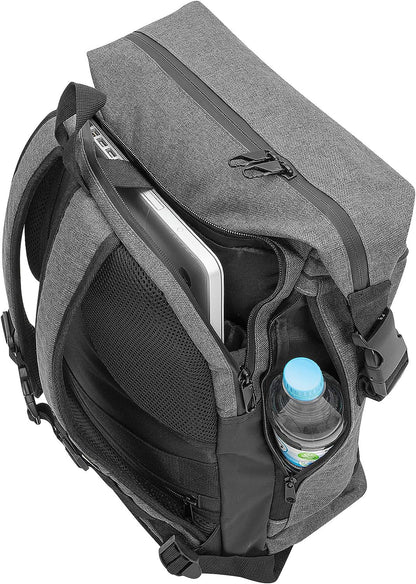 WEDO Laptop-Rucksack Courier Kunstfaser grau