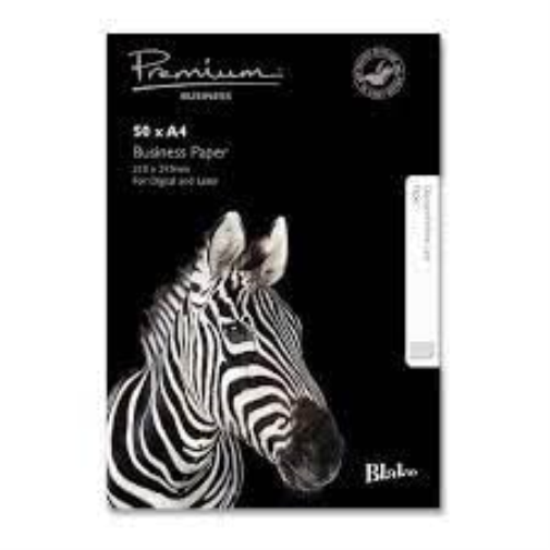 Blake Envelopes - Blake Premium Business Paper A4 120gsm Diamond White Laid (Pack 50) - 91676