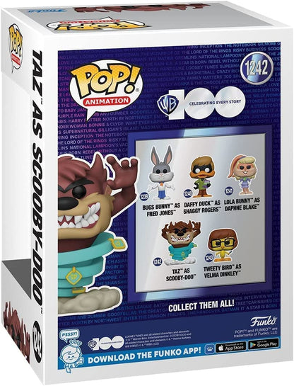 Funko POP Animation: Hanna-Barbera - Taz as Scooby - Warner Brothers 100th