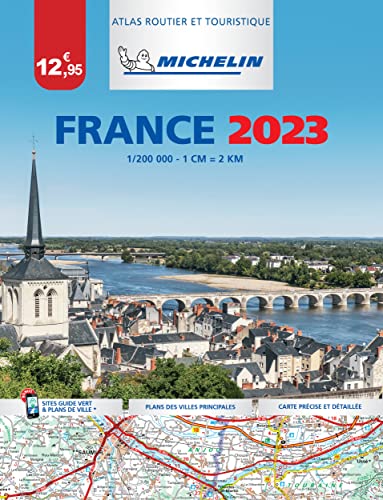 France 2023 - Tourist & Motoring Atlas (A4 Paperback)