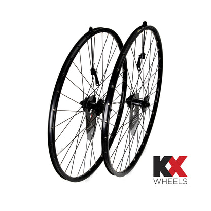 KX 700C Pro Hybrid Disc / Shimano Deore 525 Wheels - Front