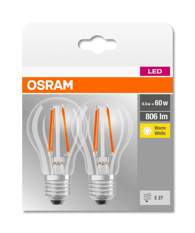 Osram LED Base CLA60 2er P.