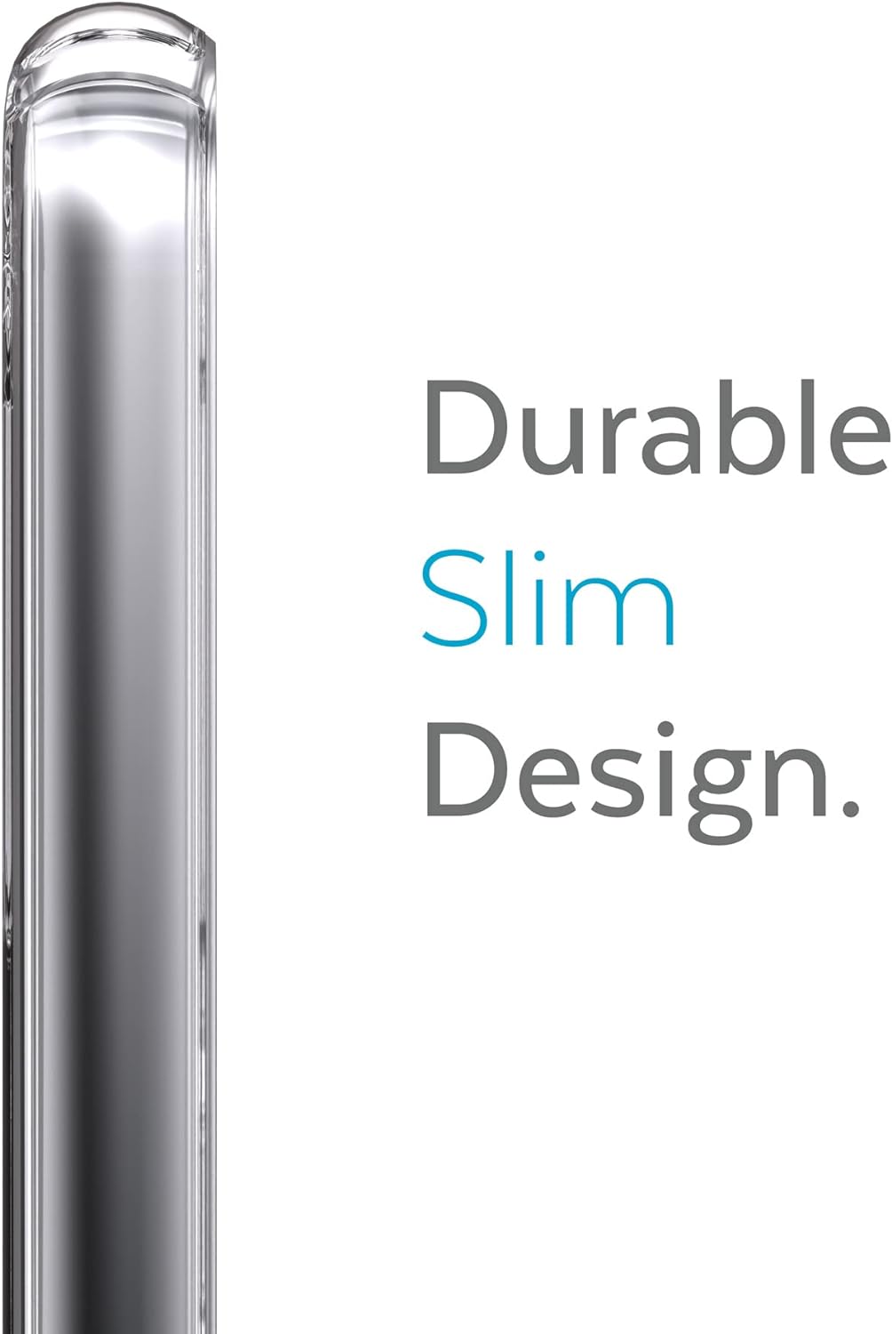 Speck Products Presidio Perfect Clear Samsung Galaxy S22+ Case, Clear/Clear Clear Presidio Perfect Clear Case