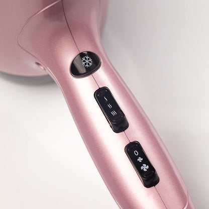 Nicky Clarke - Nicky Clarke Blow Dry Trio Gift Set 2000W Purple Hair Dryers with Cosmetic Bag and Ceramic Radial Brush