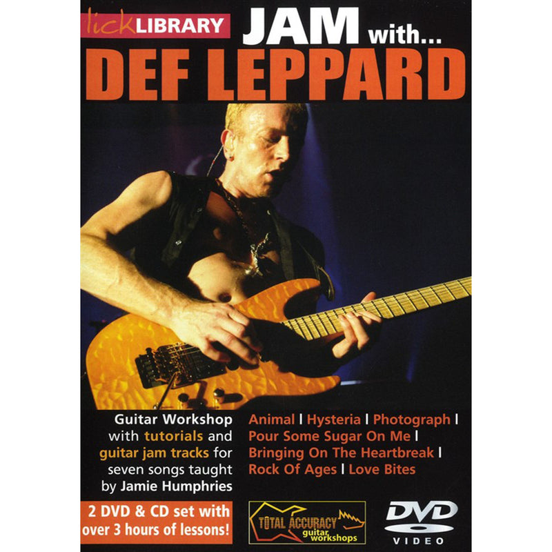JAM WITH DEF LEPPARD JAMIE HUMPHRIES GUI