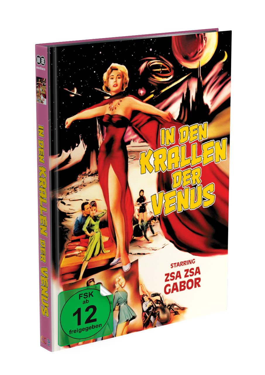 IN DEN KRALLEN DER VENUS - 2-Disc Mediabook Cover C (Blu-ray + DVD) Limited 250 Edition – Uncut