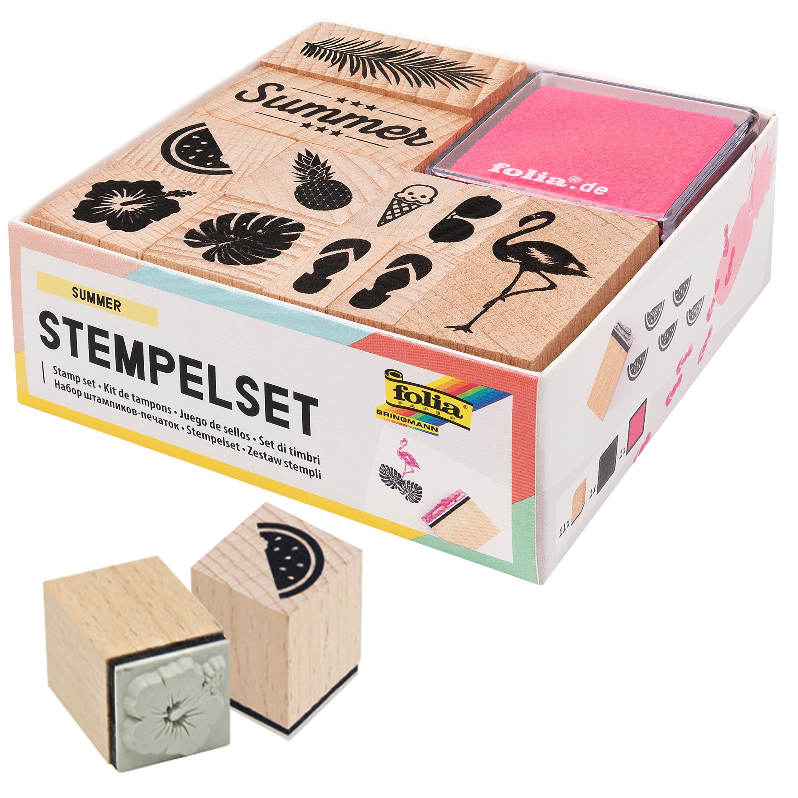 folia Motivstempel-Set SUMMER