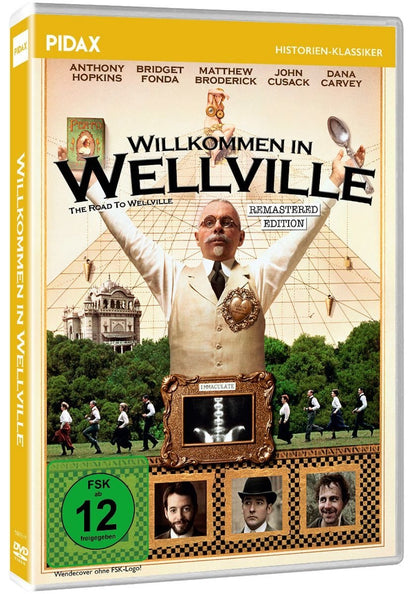 Willkommen in Wellville (The Road to Wellville) - Remastered Edition / Starbesetzte Kult-Verfilmung des Romans von T. C. Boyle (Pidax Historien-Klassiker)