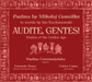 Audite, Gentes!