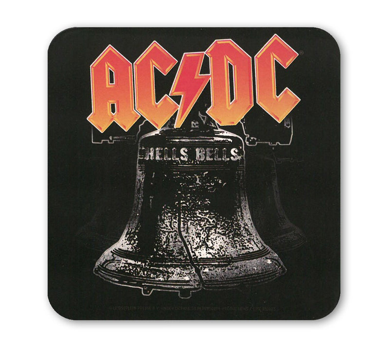 AC/DC Hells Bells Single Coaster