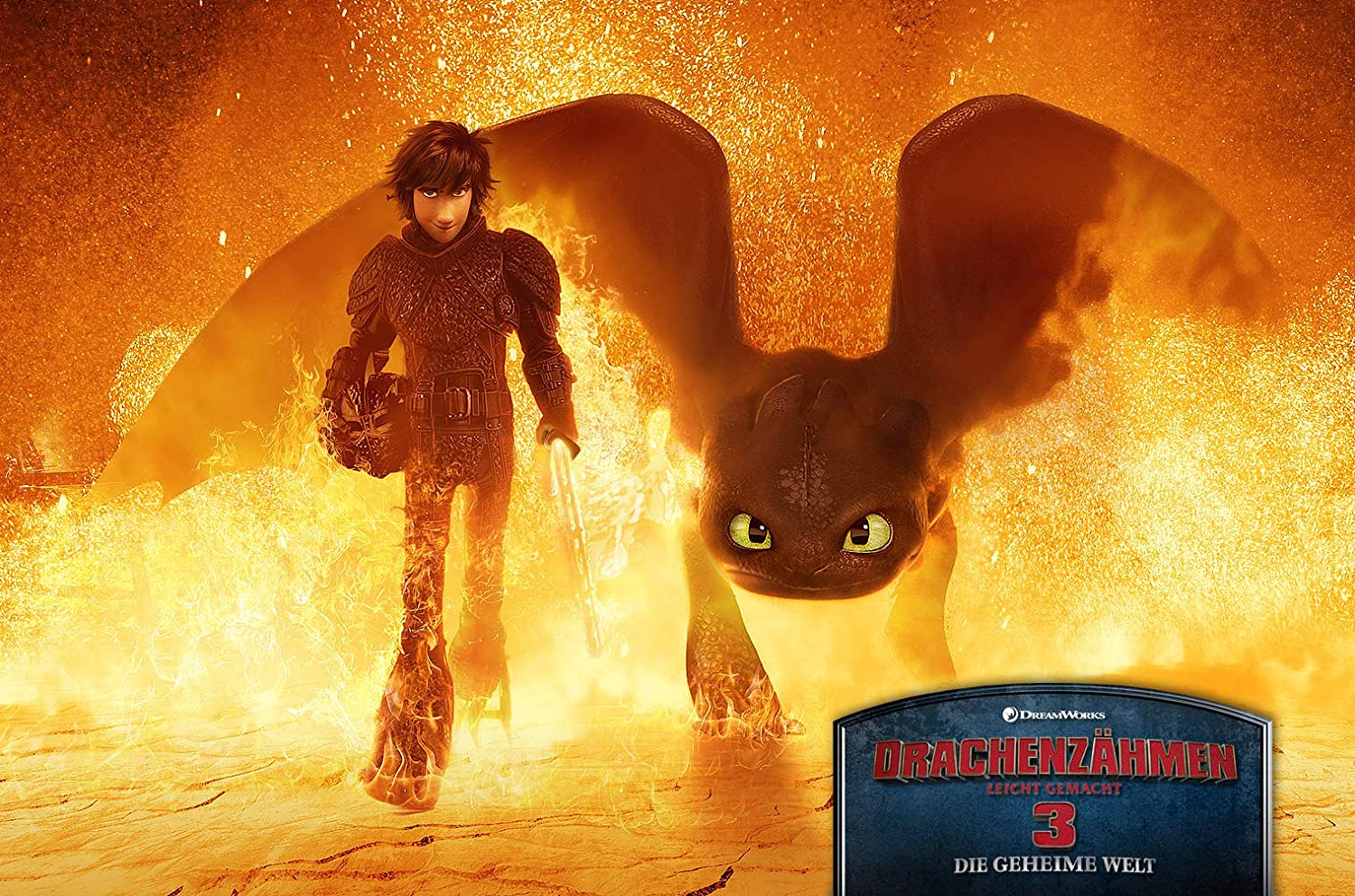 Drachenzähmen leicht gemacht 3 - Die geheime Welt (3D Blu-ray) (+ Blu-ray 2D)