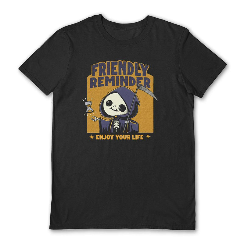 PEPE RODRIGUEZ (FRIENDLY REMINDER) BLACK UNISEX T-SHIRT