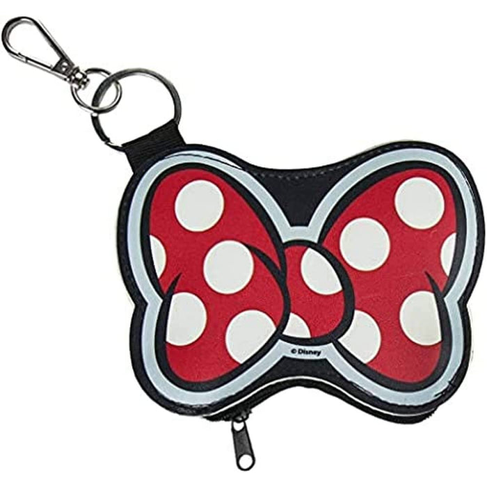 DISNEY - Minnie Ribbon - Coin Purse Keychain