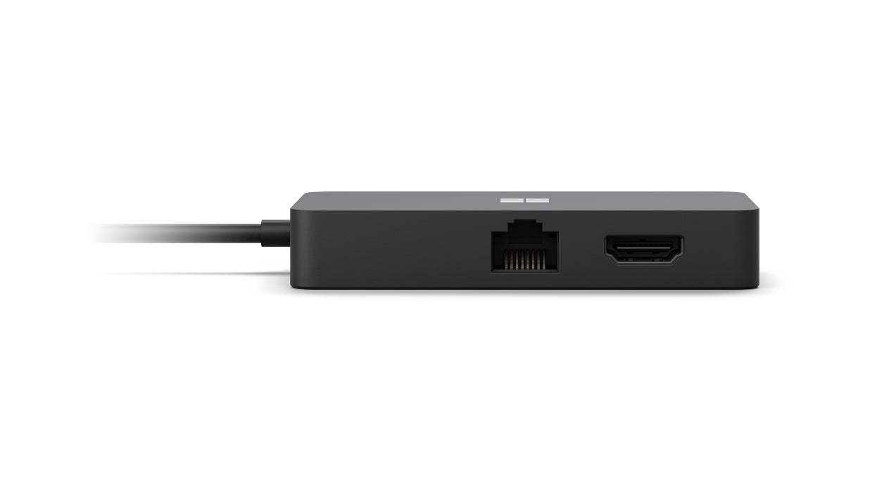 Microsoft USB-C Travel Hub USB 3.2 Gen 2 (3.1 Gen 2) Type-C Black