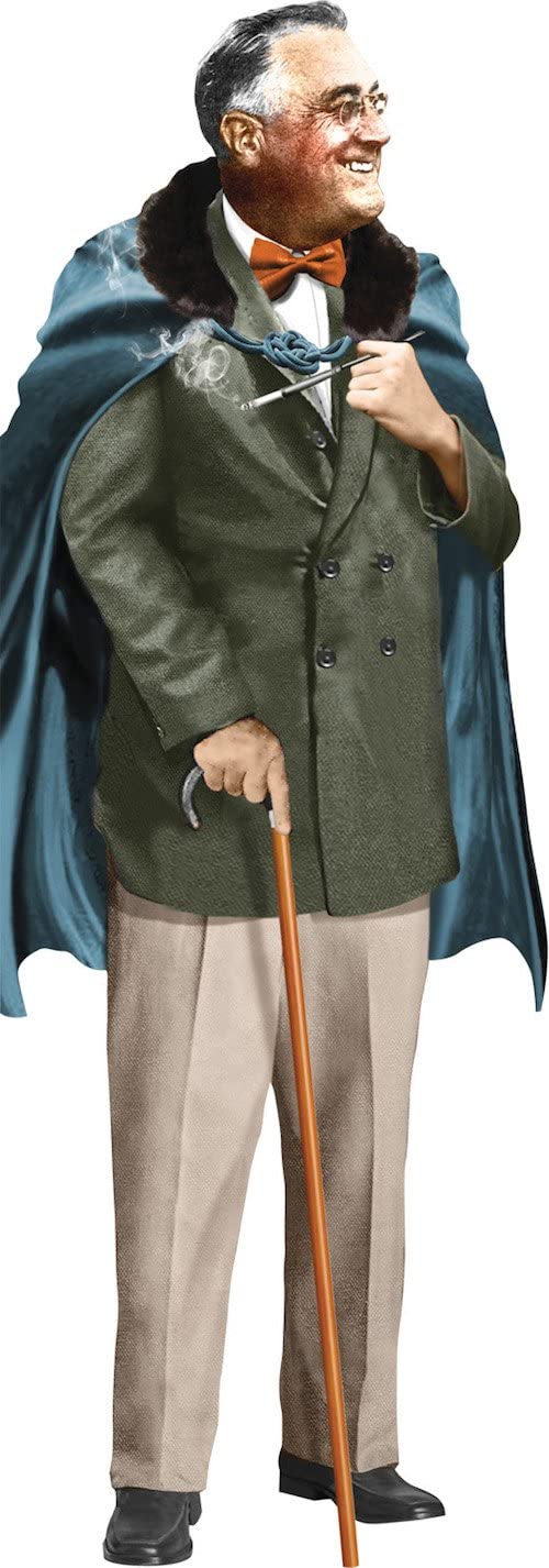 Fdr Quotable Notable - Greeting Card And Sticker Sheet - [Dutch Import]