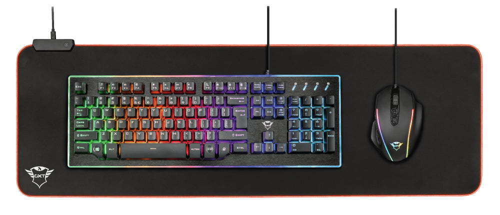 Trust GXT 764 Glide-Flex XXL Gaming mouse pad Black