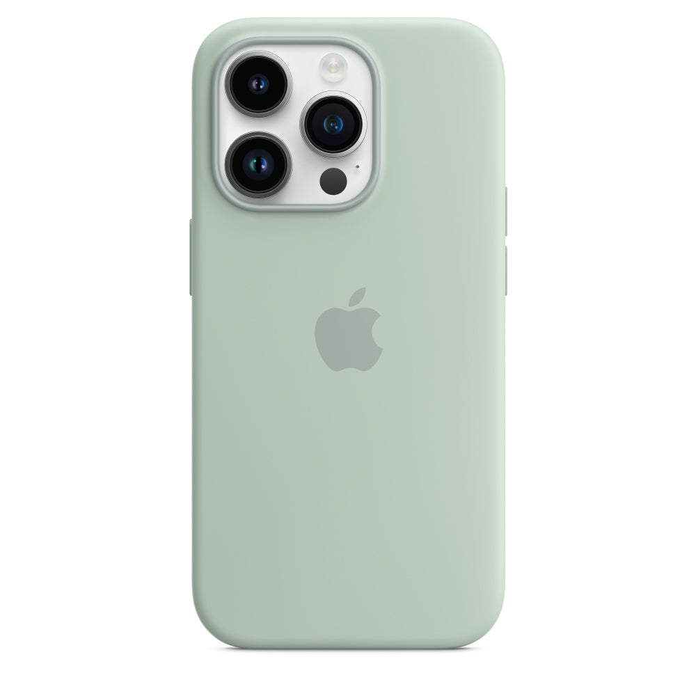 Iphone 14 Pro Silicone Case With Magsafe - Succulent