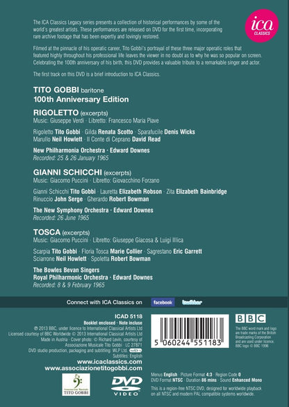 Tito Gobbi - 100th Anniversary Edition