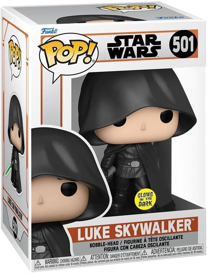 Funko Pop! 61011 Star Wars The Mandalorian - Luke Skywalker (Glow in the Dark Special Edition) #501