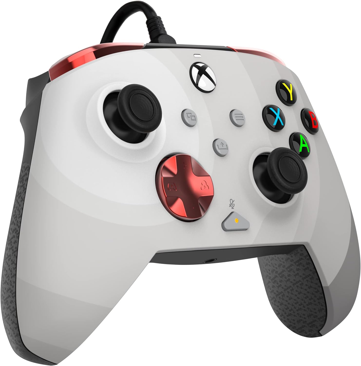 PDP REMATCH XBOX WIRED Controller RADIAL WHITE for Xbox Series X|S, Xbox One, Officially Licensed