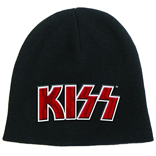Kiss: Red On White Logo (Berretto)