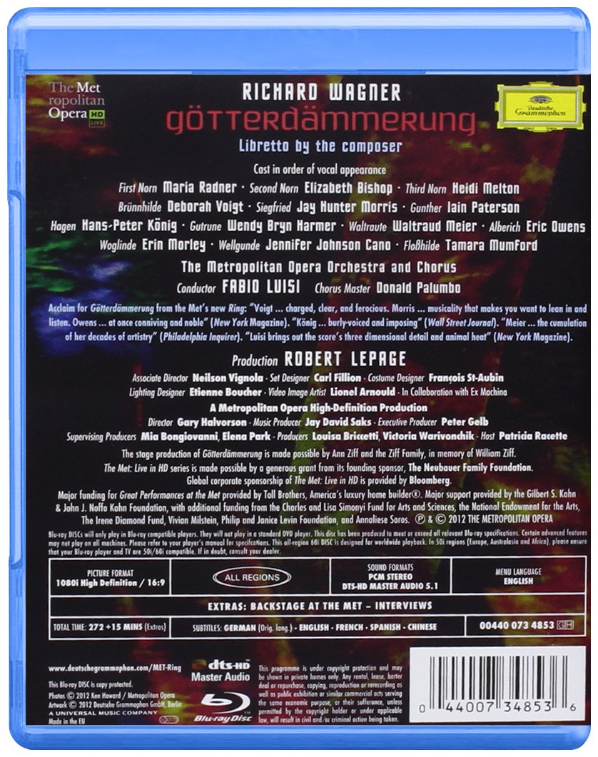 Richard Wagner - Götterdämmerung [Alemania] [Blu-ray]
