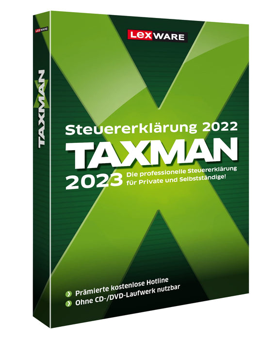LEXWARE TAXMAN 2023 (fur das Steuerjahr 2022) Soft