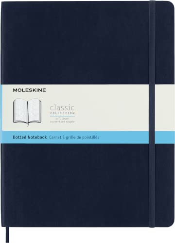 NOTEBOOK XL DOTTED SAPPHIRE BLUE SOFT