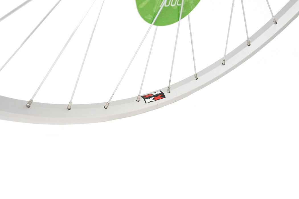 KX Hybrid 700C Singlewall Solid Axle Screw On Wheel Rim Brake (Rear) - Silver