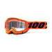 100% Accuri 2 Enduro MTB Goggle Orange / Clear Lens