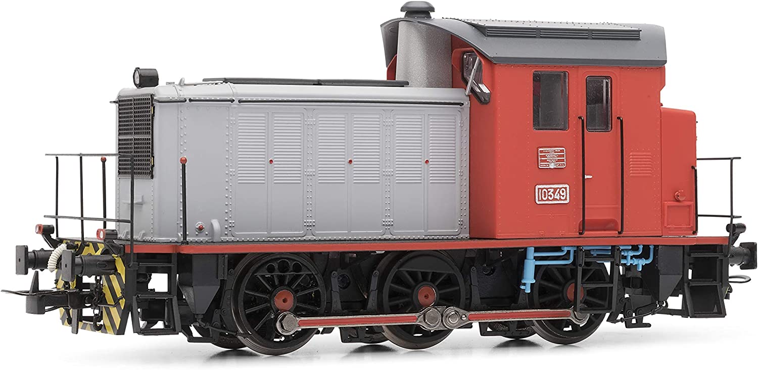 Locomotora 303 (10349) Roja Y Gris