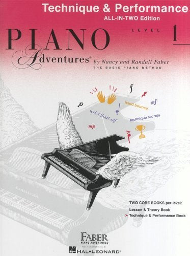 Piano Adventures All-In-Two Level 1 Tech. & Perf.