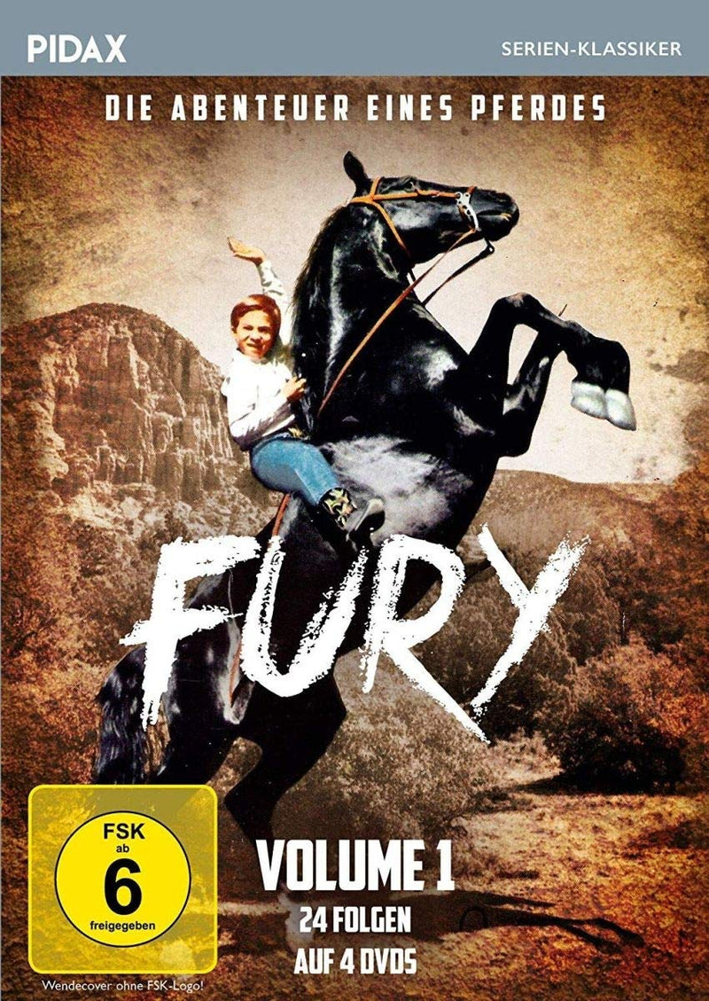 Fury - Die Abenteuer eines Pferdes, Vol. 1 / Die ersten 24 Folgen der Kultserie (Pidax Serien-Klassiker)