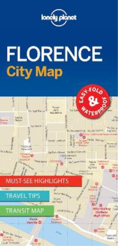 Lonely Planet Florence City Map