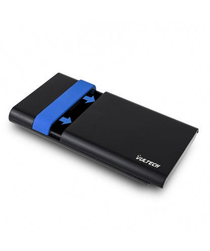 Vultech GS-15U3 storage drive enclosure HDD enclosure Black, Blue 2.5"