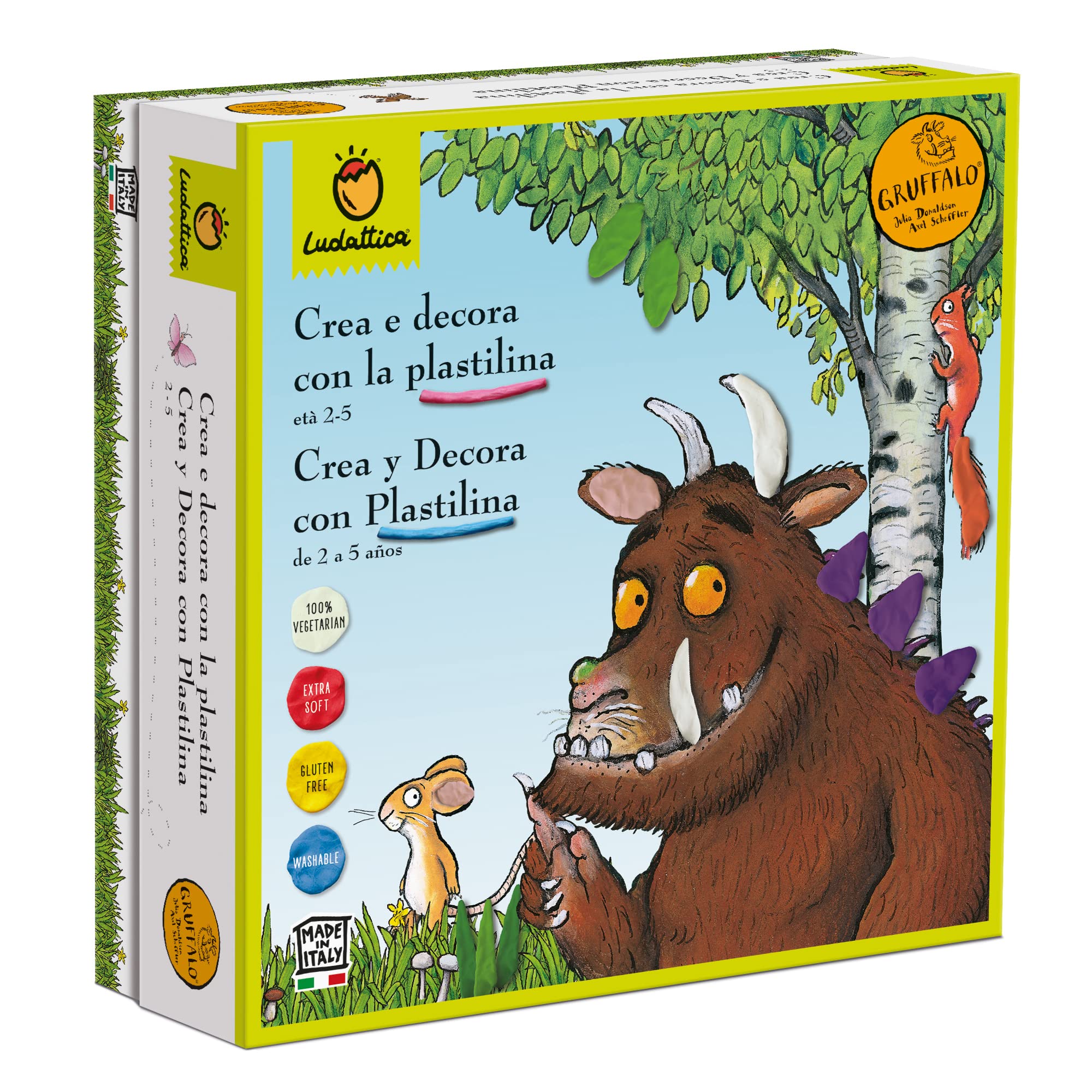 Gruffalo: Ludattica - Crea E Decora Con La Plastilina