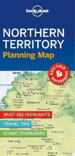 Lonely Planet Northern Territory Planning Map