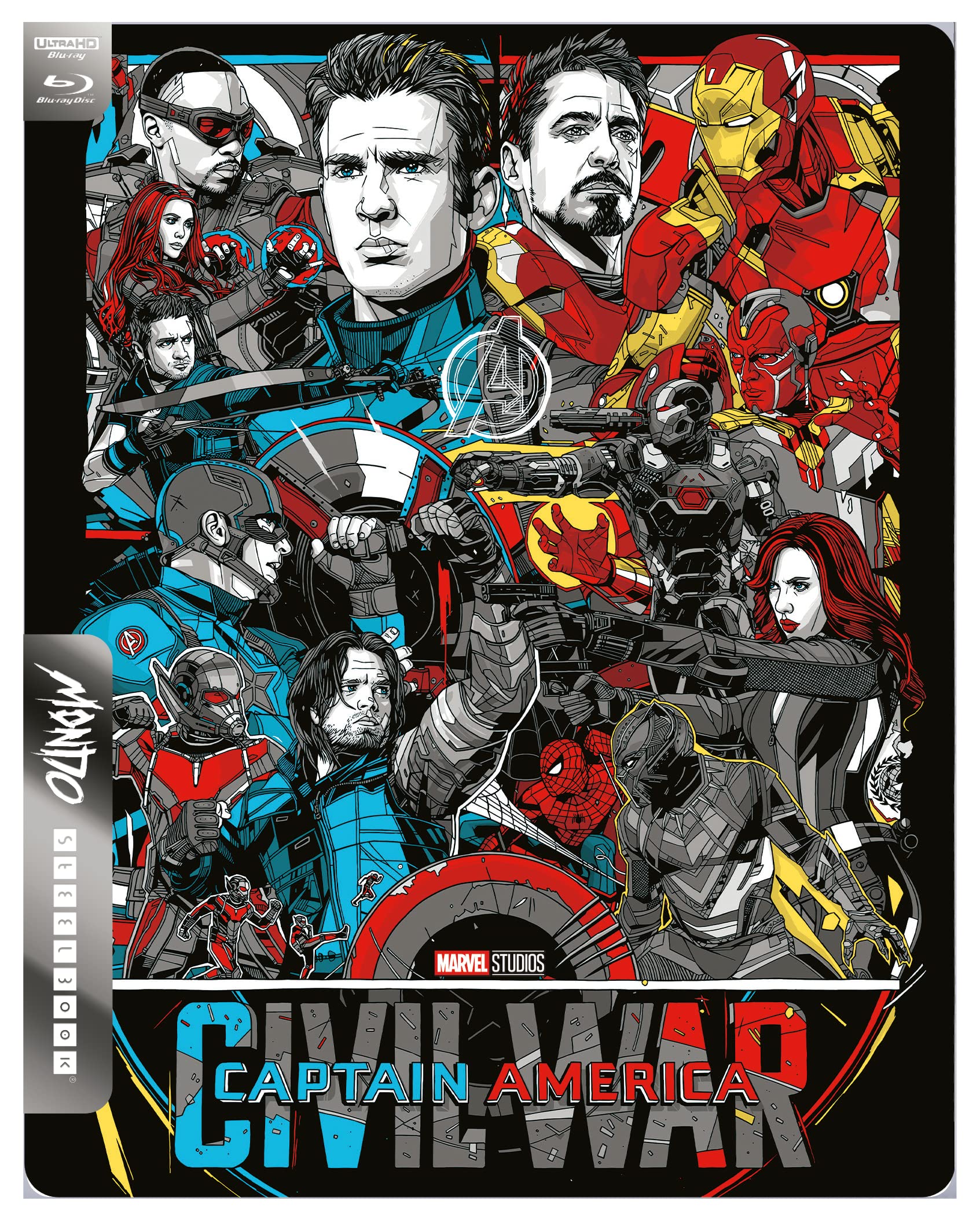 Captain america 3 : civil war 4k ultra hd