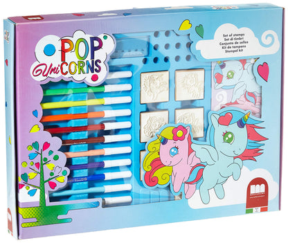 Multiprint 4978 - Valigiotto Timbri - Pop Unicorns