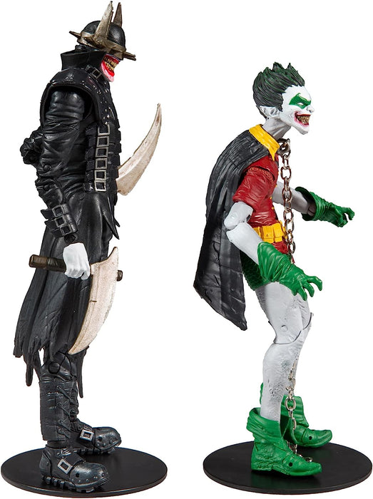 McFarlane TM15456 DC Collector Multipack-Batman WHO Laughs W/Robins of EARTH-22, Multicolor Single